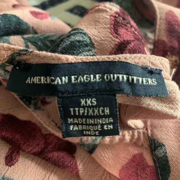 AE Floral Off the Shoulder Dress - Picture 4 of 4